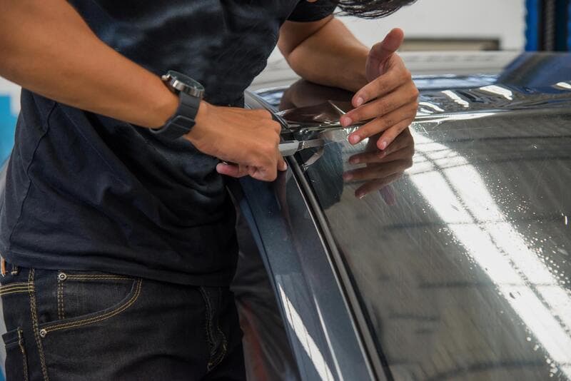 Blackout Windsor Tints - Commercial Window Tinting logo