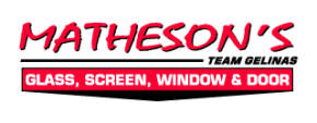 Matheson's Glass Screen Window Door - Commercial Window Tinting logo