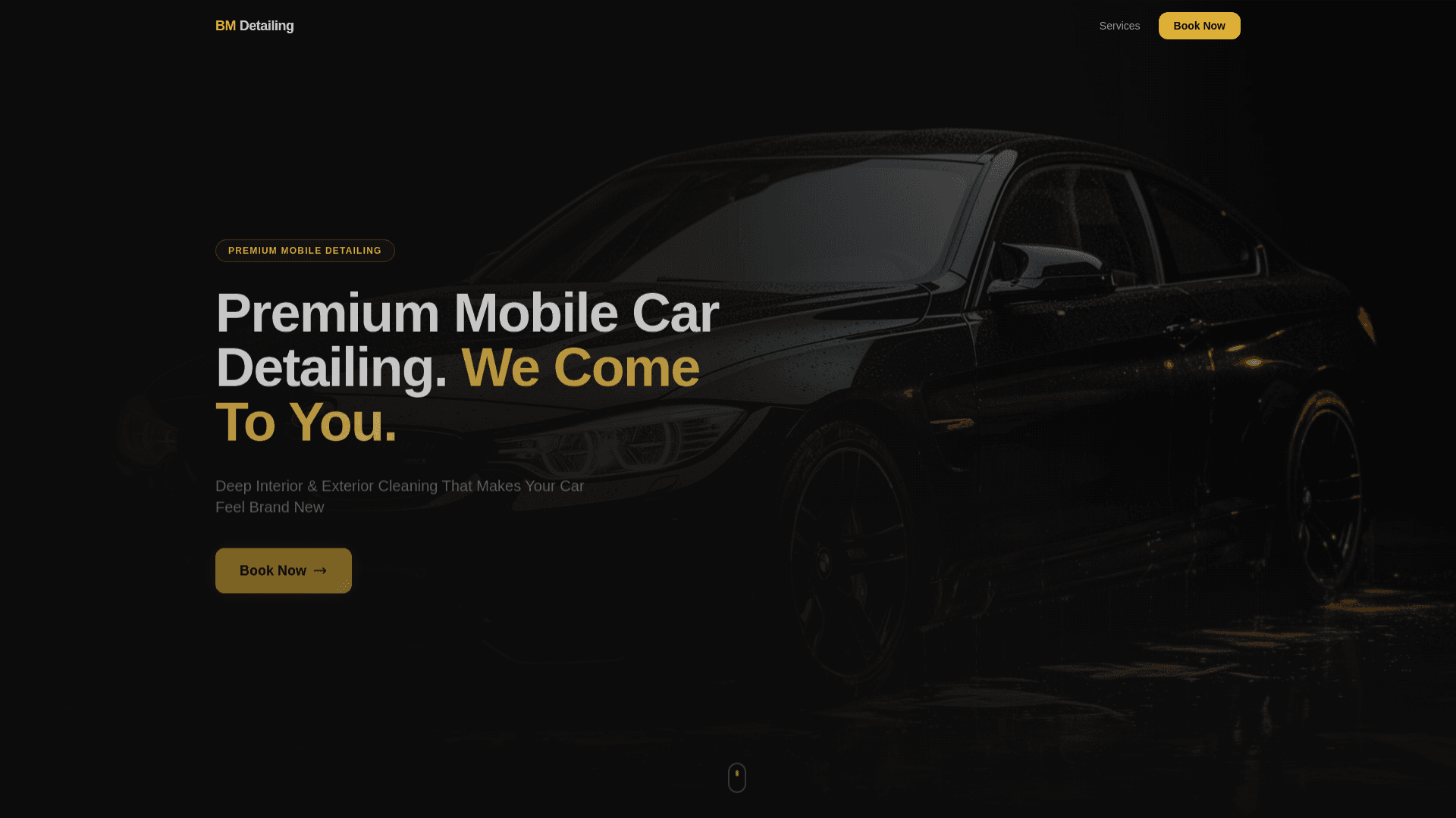 Black Matter Mobile Car Detailing London - Commercial Window Tinting logo