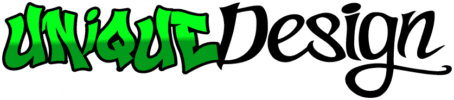 Unique design - Lettrage et wrap - Commercial Window Tinting logo